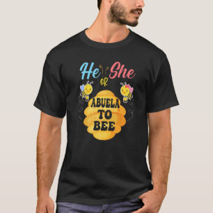 Camiseta Ele Ou Ela Abuela Para Ser O Que Será O Gênero