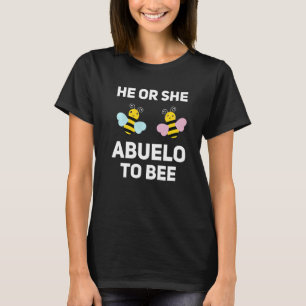 Camiseta Ele Ou Ela Abuelo Para Estar Correspondendo À Revo