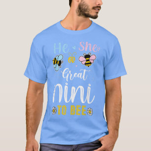 Camiseta Ele Ou Ela Excelente Nini Para Ser Uma Revelação D