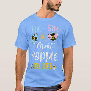 Camiseta Ele Ou Ela Excelente Poppie Para Ser Uma Revelação