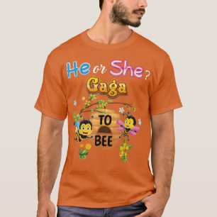 Camiseta Ele Ou Ela Gaga De Ser Sexo Revele Mãe