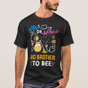 Camiseta Ele Ou Ela Grande Irmão Para Ser Um Sexo Bastante 