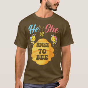 Camiseta Ele Ou Ela Irmão Para Ser O Que Será Sexo Ou