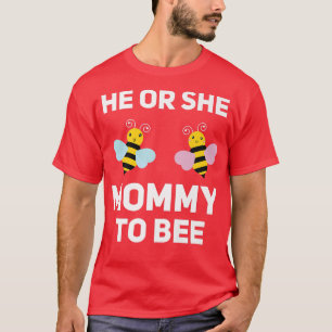 Camiseta Ele Ou Ela Mamãe Para Estar Correspondendo À Revel