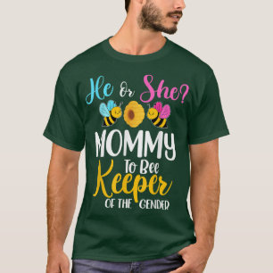 Camiseta Ele Ou Ela Mamãe Para Ser Sexo Revela Chá de frald
