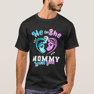 Camiseta Ele Ou Ela Mamãe Te Ama Festa De Revolução De Gêne