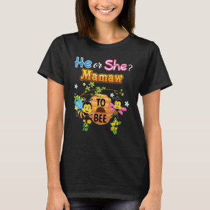Camiseta Ele Ou Ela Mamuca Para Ser Sexo Revela Bebê Mothe
