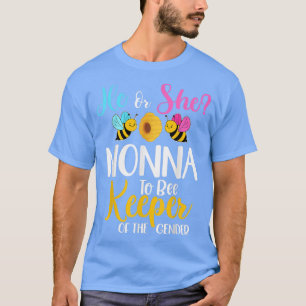 Camiseta Ele Ou Ela Não Para Ser Sexo Revele Chá de fraldas
