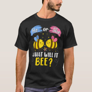Camiseta Ele Ou Ela O Que Será O Gênero Revelará O Bebê Ann