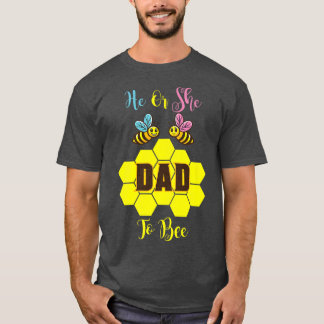 Camiseta Ele ou Ela Pai De Ser Uma Revelação De Gênero
