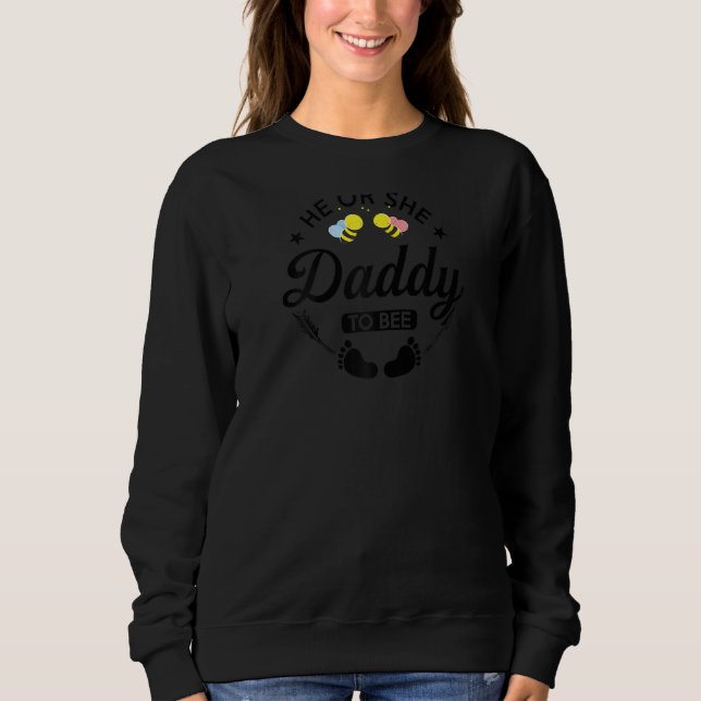 Camiseta Ele Ou Ela Pai Esperar O Padre Raglan (Frente)