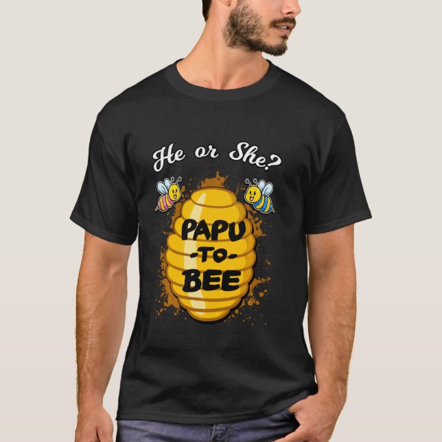 Camiseta Ele Ou Ela Papu Para Ser Sexo Anunciar Amor (Frente)