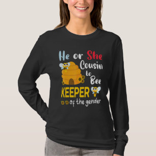 Camiseta Ele ou Ela Primo ou Prima de Apicultor de O
