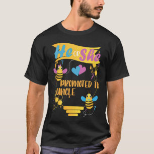 Camiseta Ele Ou Ela Promoveram Ao Tio Gênero Revelar.