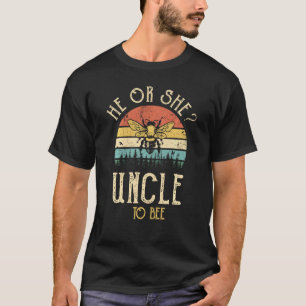 Camiseta Ele Ou Ela Tio Para Ser Novo Tio Para Ser