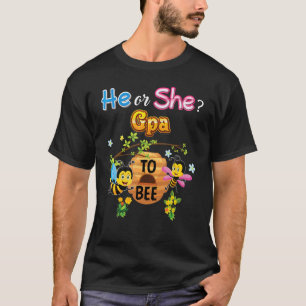 Camiseta Ele Ou Ela Vai Ser O Gênero Reveal Pai Bebê