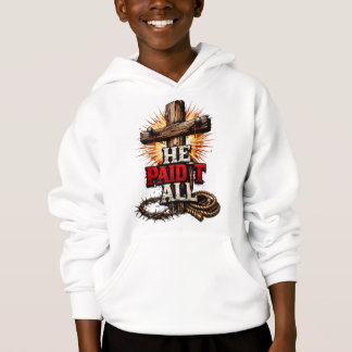 Camiseta Ele Pagou Tudo – Fé Cristã Cruz e Prego