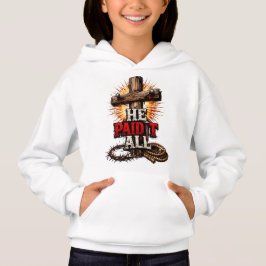 Camiseta Ele Pagou Tudo – Fé Cristã Cruz e Prego