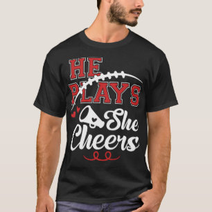 Camiseta Ele Pede Que Ela Anima Futebol Engraçado