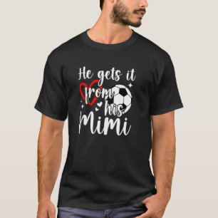Camiseta Ele Pega Dele Mimi Futebol Mimi De Um Futebol P
