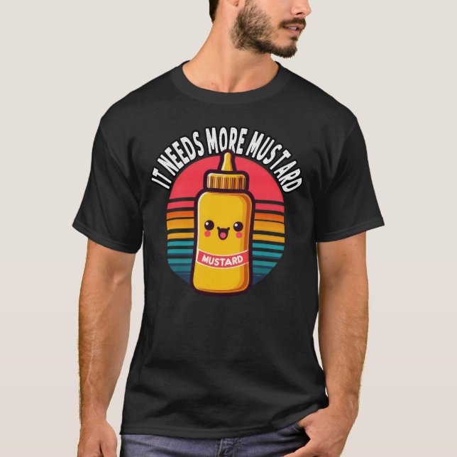 Camiseta Ele precisa de mais mostarda (Frente)