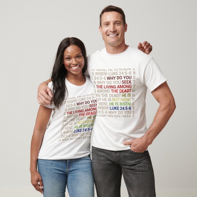 Camiseta Ele Ressuscitou (Unissex)