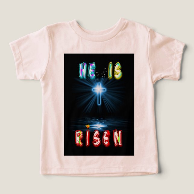 Camiseta Ele Ressuscitou (Design frontal)