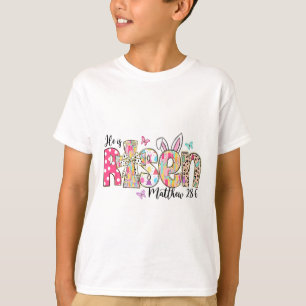 Camiseta Ele Ressuscitou Jesus Cristão Feliz Páscoa Mulhere