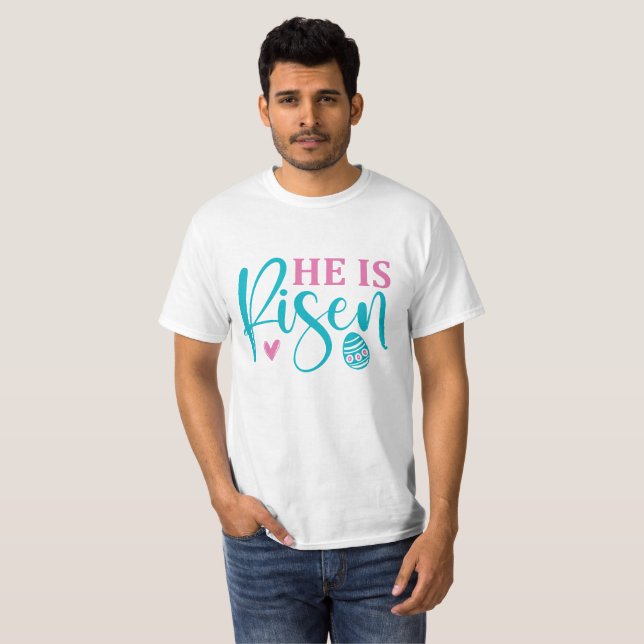 Camiseta Ele Ressuscitou - Páscoa (Frente Completa)