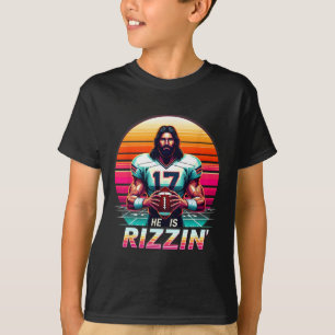 Camiseta Ele Ressuscitou Tapete de Páscoa Cristão Jesus Res