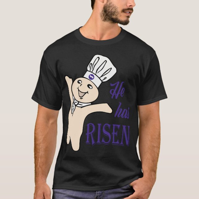 Camiseta Ele Risen Doughboy Pillsbury Purple (Frente)
