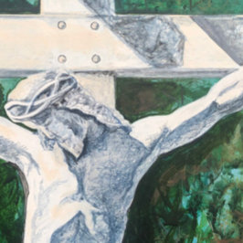 Camiseta Ele Risen Luke 24:6 Páscoa Cristã/Mês Sagrado