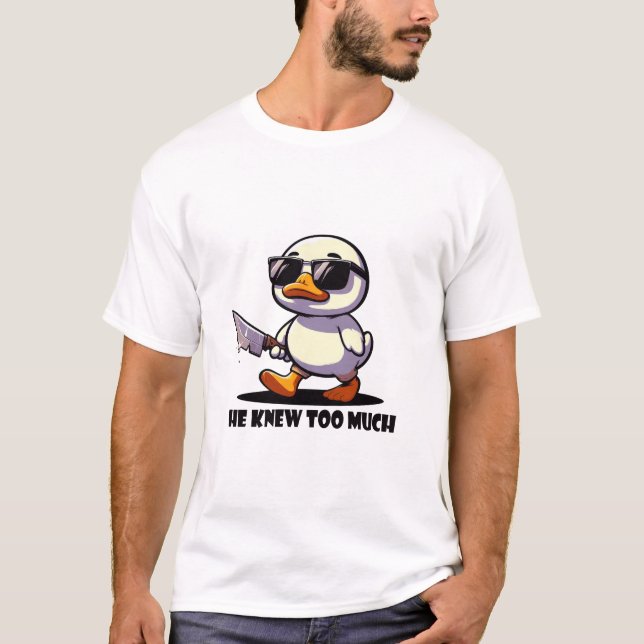 Camiseta Ele Sabia Muito (Frente)