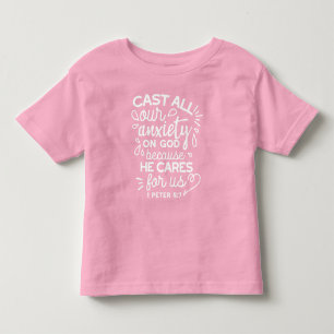 Camiseta Ele Se Importa Com Você – Citação Cristã Encorajad