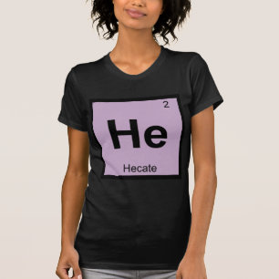 Camiseta Ele - Símbolo da Tabela Periódica Hécate Grego Quí