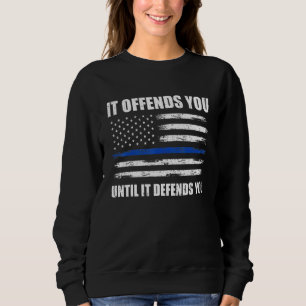 Camiseta Ele Te Ofende Até Que Ele Te Defenda A Poli Da Lin
