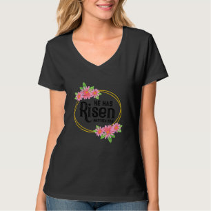 Camiseta Ele Tem Risen Matthew 286 Ressurreição de Jesus Pá