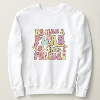 Camiseta Ele tem um plano e eu tenho um propósito Jesus