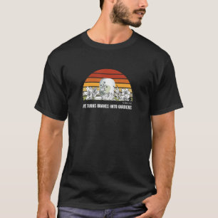 Camiseta Ele Transforma Túmulos Em Jardins Mulheres Cristãs