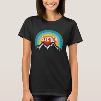 Camiseta Election Vintage Retro Sunset