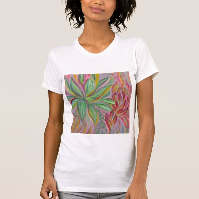 Camiseta Electric Bloom T Shirt for her (Frente)