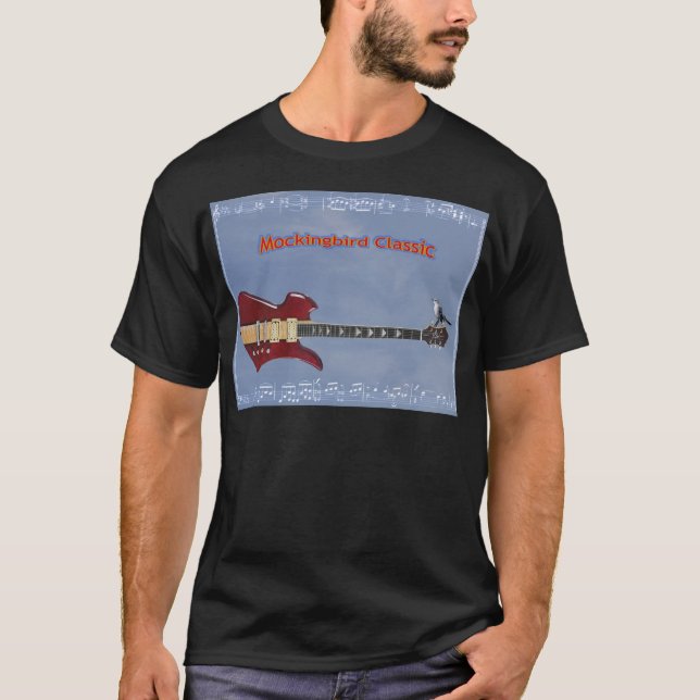 Camiseta electric guitar bc rich (Frente)