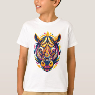 Camiseta Electric Safari Rhino