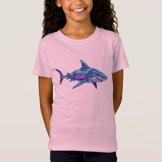 Camiseta Electric Shark (Frente)