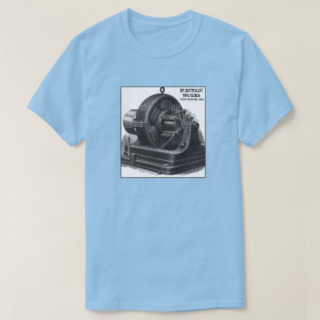 Camiseta Electric Works™ (Frente do Design)