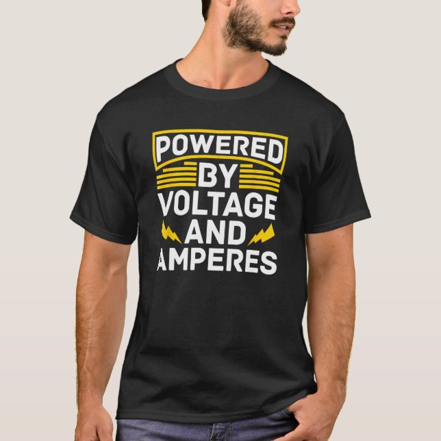 Camiseta Electrician Engineer Lineman Construction Electric (Frente)