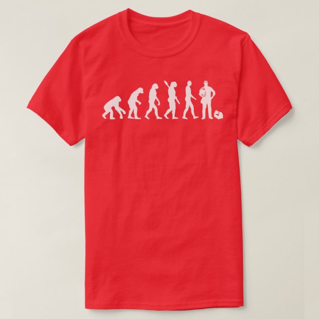 Camiseta Electrician evolution  (3)  (Frente do Design)