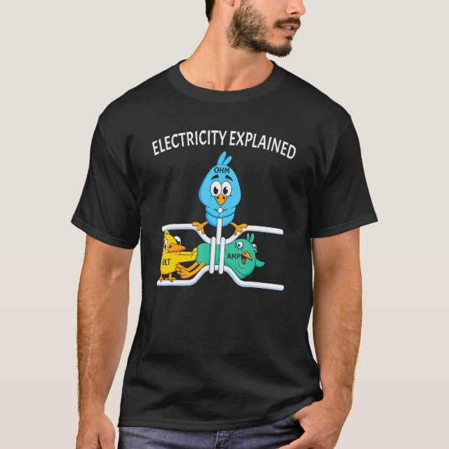 Camiseta Electrician For Men Women Electricity Engineer Ner (Frente)