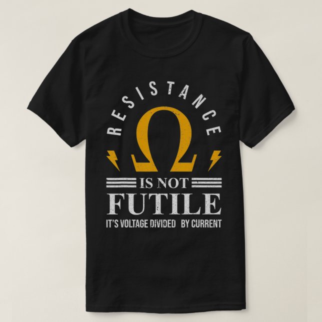 Camiseta Electrician Gifts for Men & Funny electrical Desig (Frente do Design)