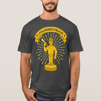 Camiseta Electrician Journeyman exam gift Golden Trophy